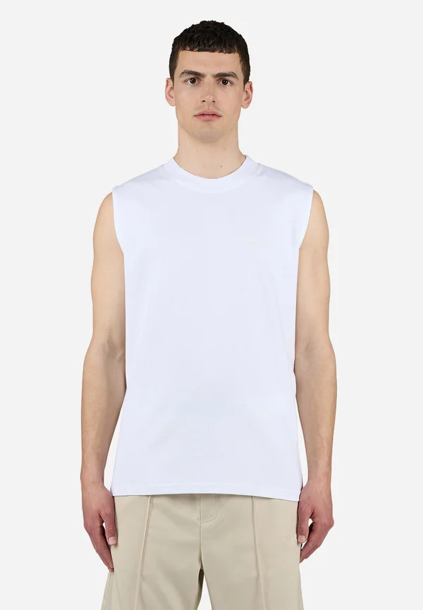 SIGNAR SLEEVELESS TEE - Top - white
