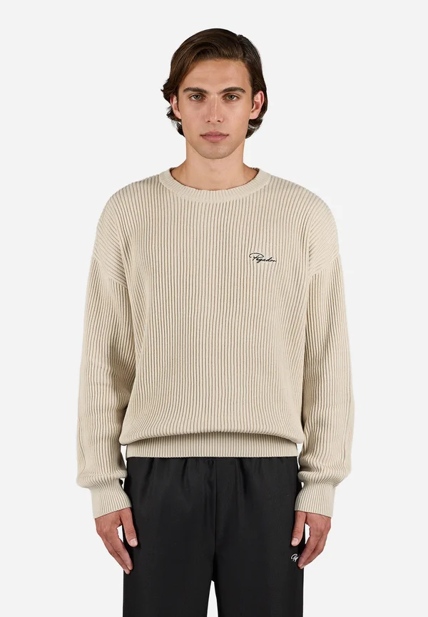 SIGNAR - Strickpullover - stone