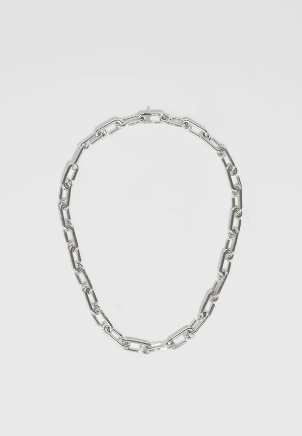 SIGNATURE ARENA CHAIN NECKLACE - Halskette - silver-coloured