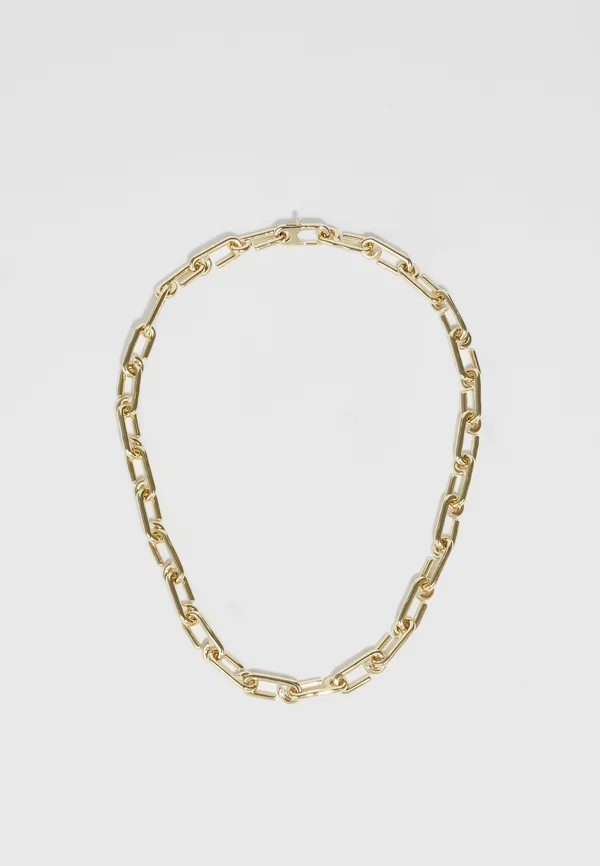 SIGNATURE ARENA CHAIN NECKLACE - Halskette - yellow gold-coloured