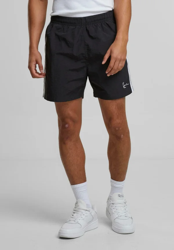 SIGNATURE - Badeshorts - black grey white