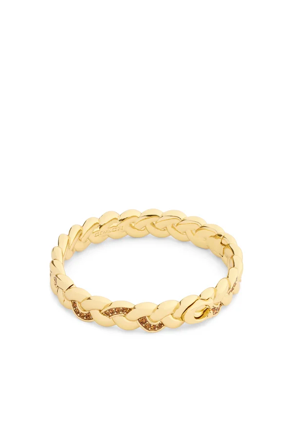 SIGNATURE BRAIDED - Armband - gold