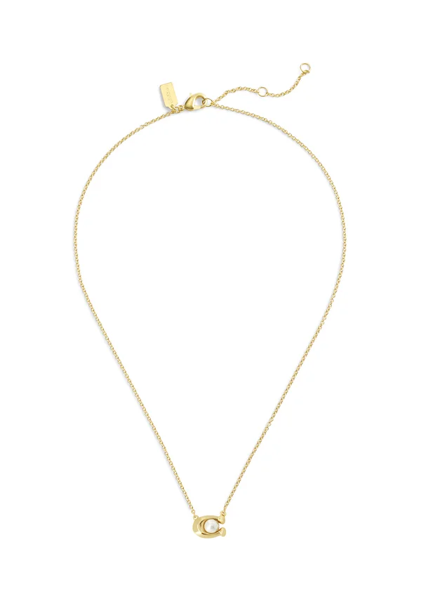 SIGNATURE C  - Halskette - white
