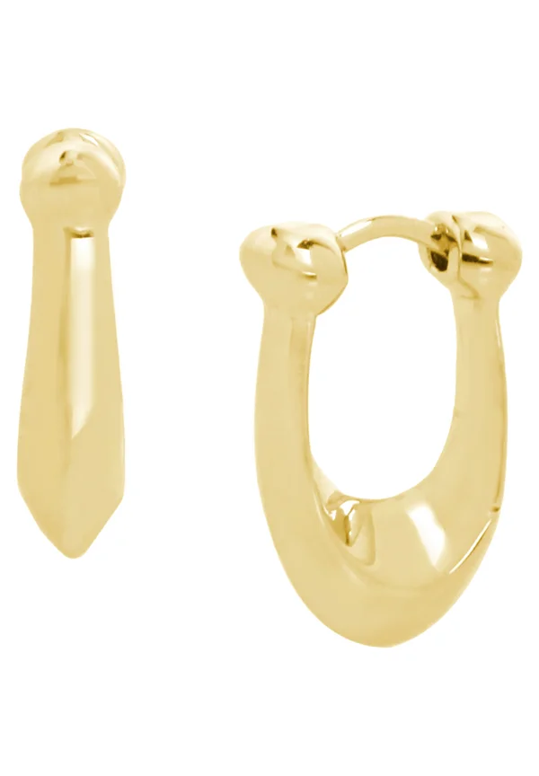 SIGNATURE C HUGGIE  - Ohrringe - gold-coloured