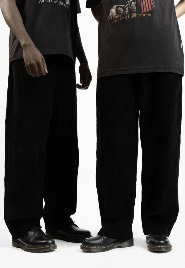 SIGNATURE CASPER PANT UNISEX - Stoffhose - black