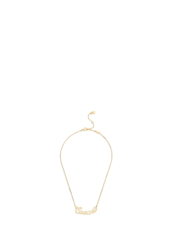 SIGNATURE NAME PLATE - Halskette - gold-coloured