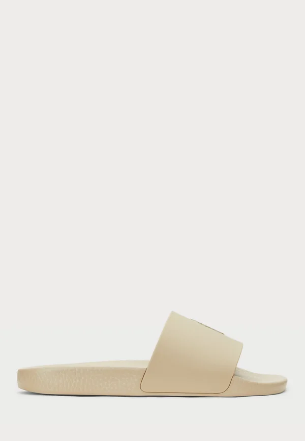 SIGNATURE PONY SLIDE UNISEX - Bade-Zehentrenner - coastal beige