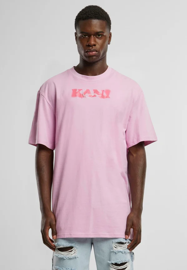 SIGNATURE RETRO - T-Shirt print - rose