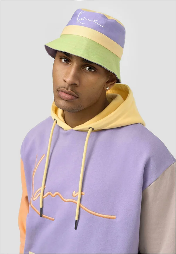 SIGNATURE REVERSIBLE  - Hut - purple yellow green
