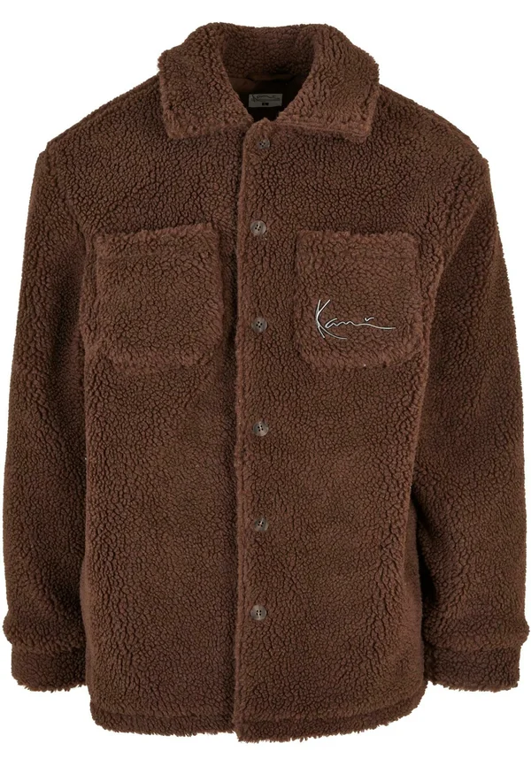 SIGNATURE SHIRT UNISEX - Fleecejacke - brown