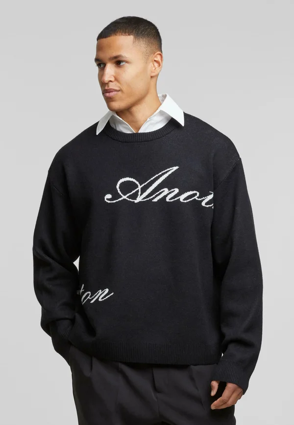 SIGNATURE - Strickpullover - black