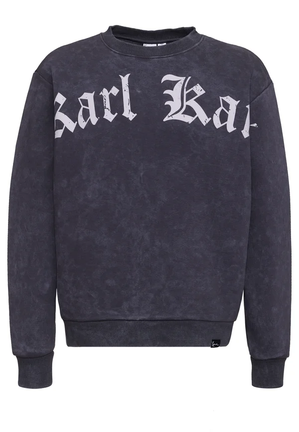 SIGNATURE WASHED CREW - Sweatshirt - anthracite