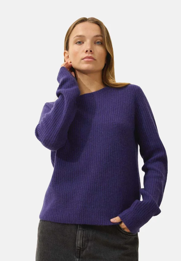SIGRUN CREW NECK  - Strickpullover - purple