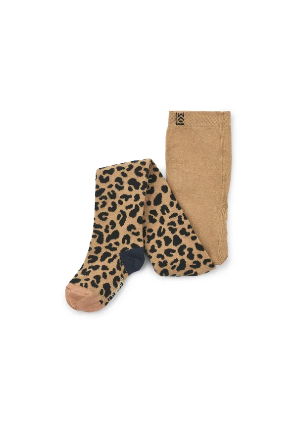 SILVA UNISEX - Strumpfhose - mini leo oat / oat