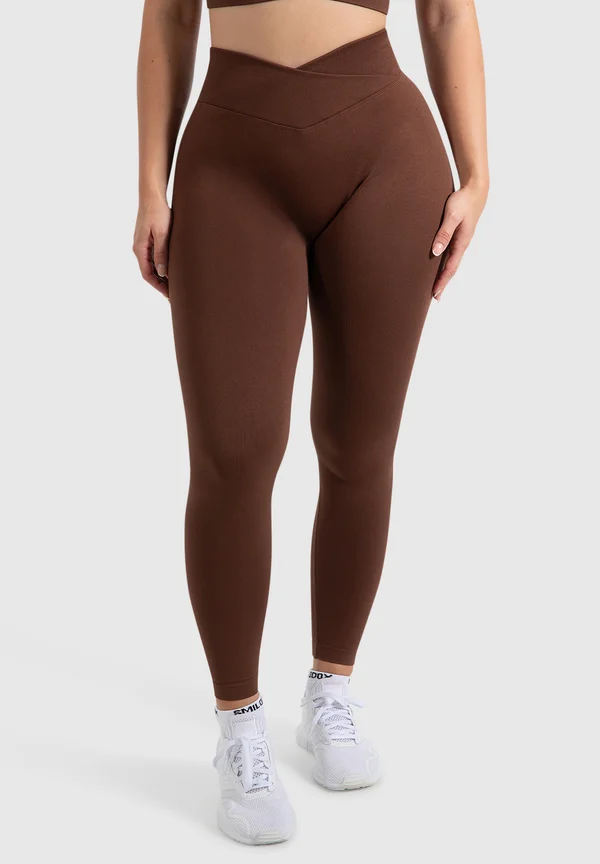 SILVIA BODY BOOST SCRUNCH LEGGINGS - Tights - braun