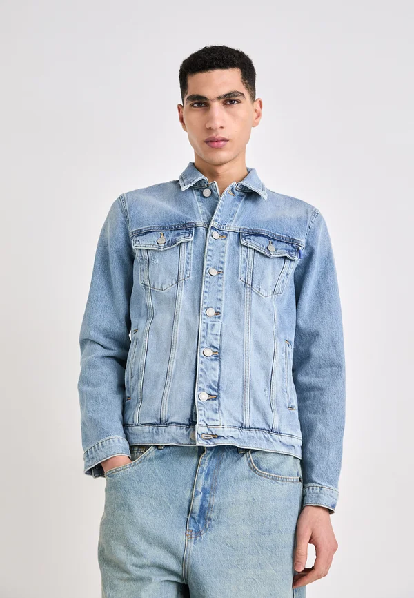 SIMEON - Jeansjacke - rondell wash