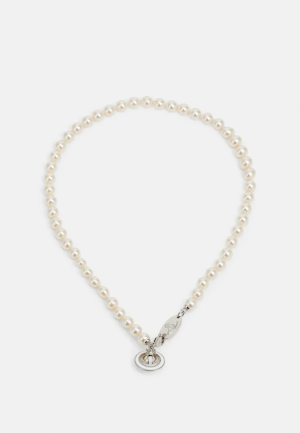 SIMONETTA NECKLACE UNISEX - Halskette - creamrose/white