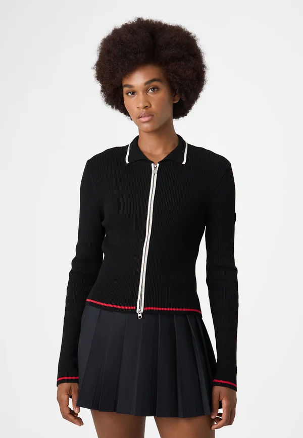 SIMONTE - Strickjacke - black