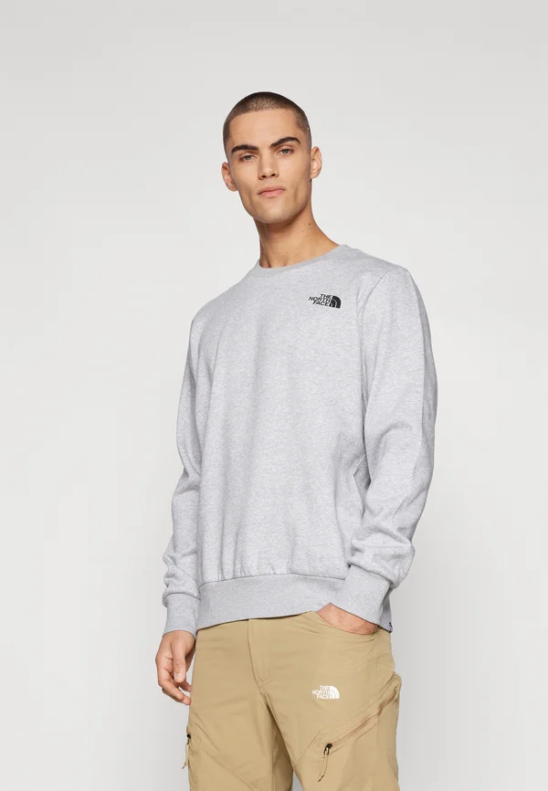 SIMPLE DOME CREW - Sweatshirt - light grey heather