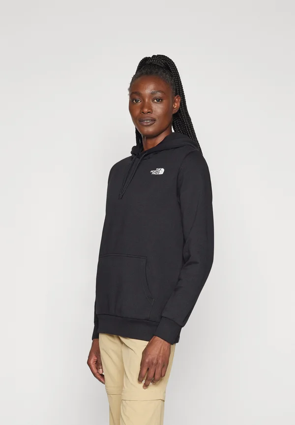 SIMPLE DOME HOODIE - Kapuzenpullover - black