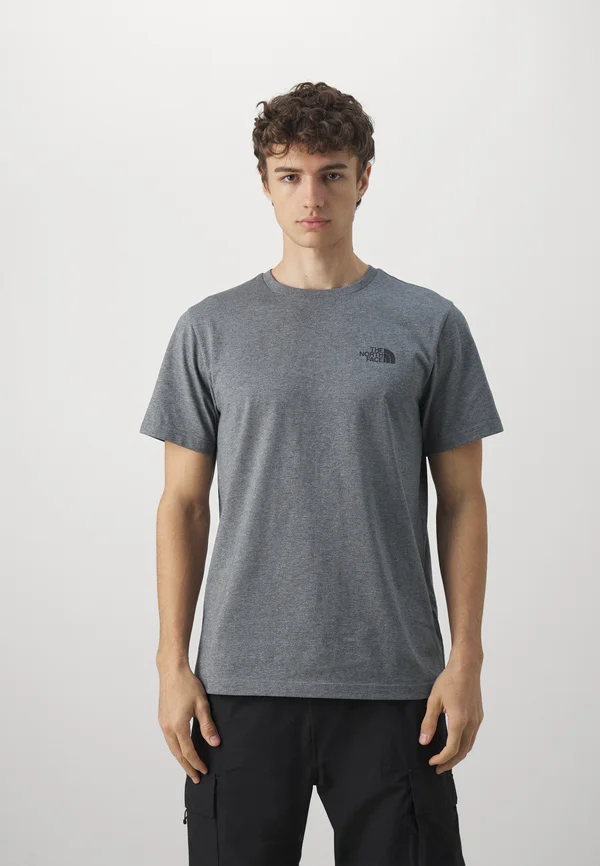 SIMPLE DOME - T-Shirt basic - medium grey heather