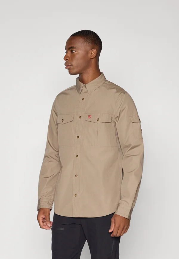 SINGI TREKKING SHIRT LS M - Hemd - brown