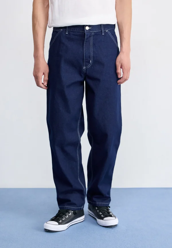 SINGLE KNEE PANT - Jeans Relaxed Fit - blue rinsed