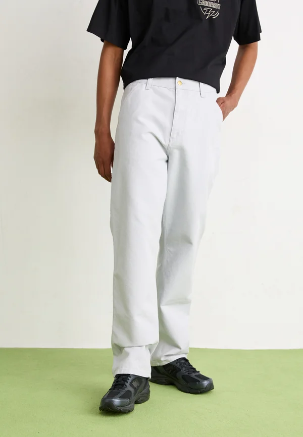 SINGLE KNEE PANT - Stoffhose - basalt