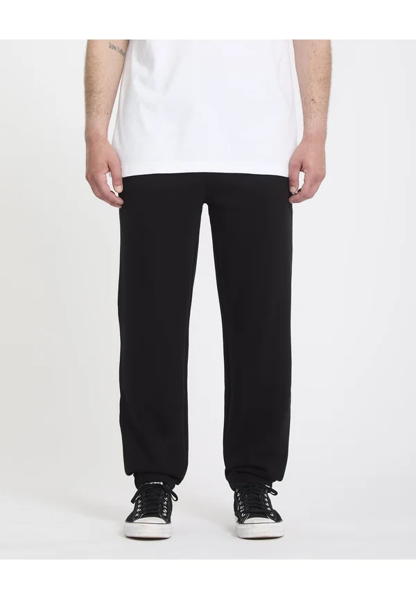 SINGLE STONE FLEECE - Jogginghose - black