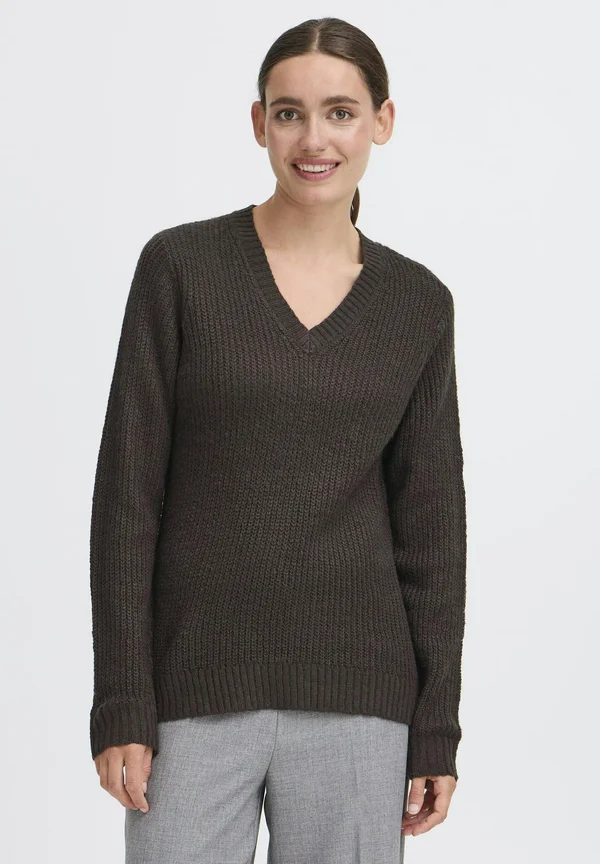 SINVI - Strickpullover - chocolate torte melange