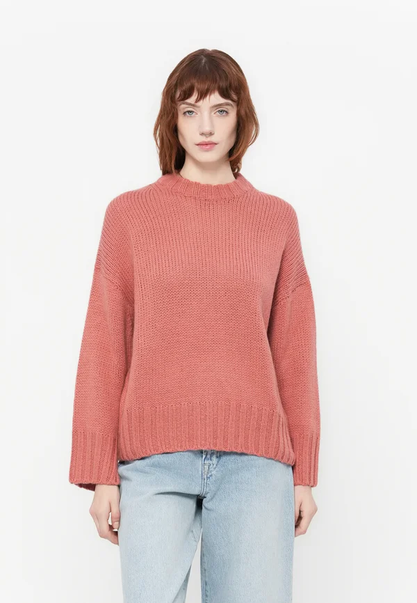 SIOLINO - Strickpullover - light pastel red
