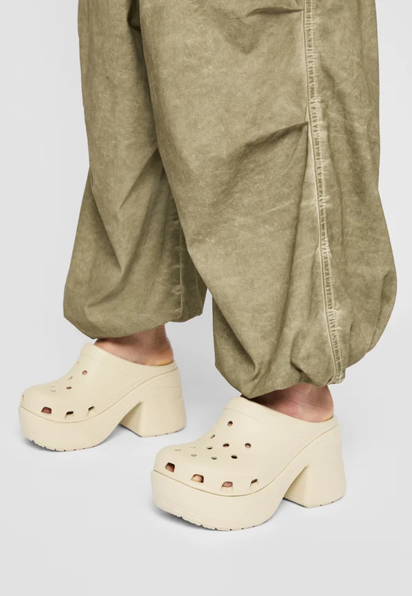 SIREN UNISEX - Pantolette hoch - bone