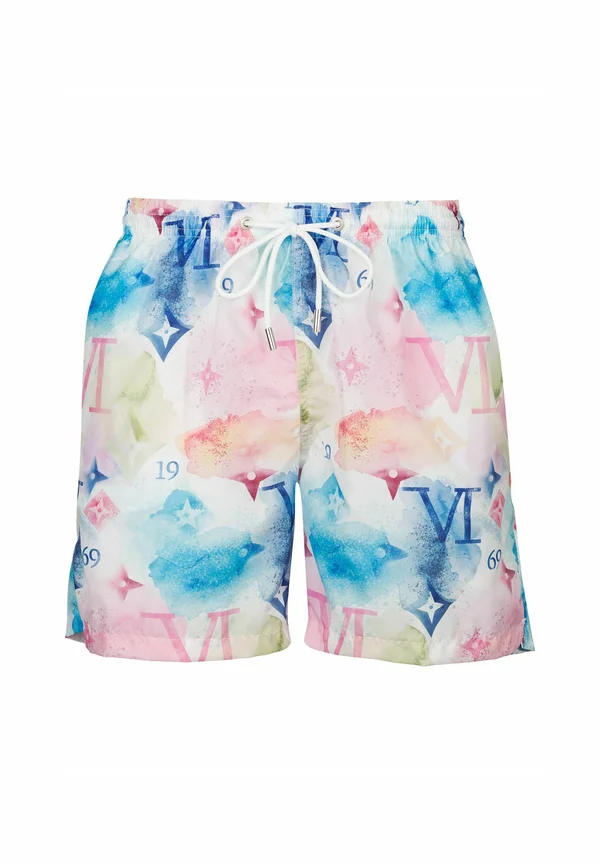 SIRO COLORFULL - Shorts - aop grafit