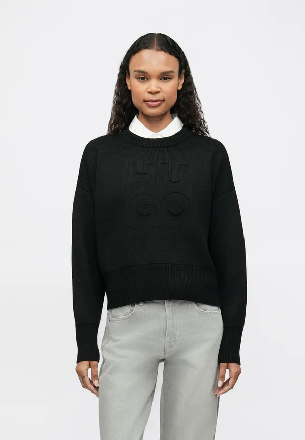 SISMINYE - Strickpullover - black