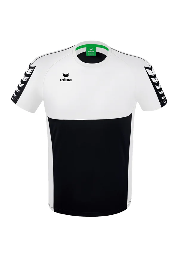 SIX WINGS - Sport T-Shirt - schwarzweiss