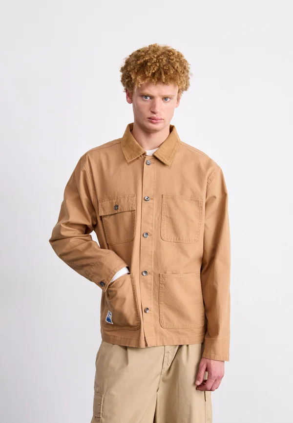 SKATE & STREET OVERSHIRT - Leichte Jacke - beige/brown
