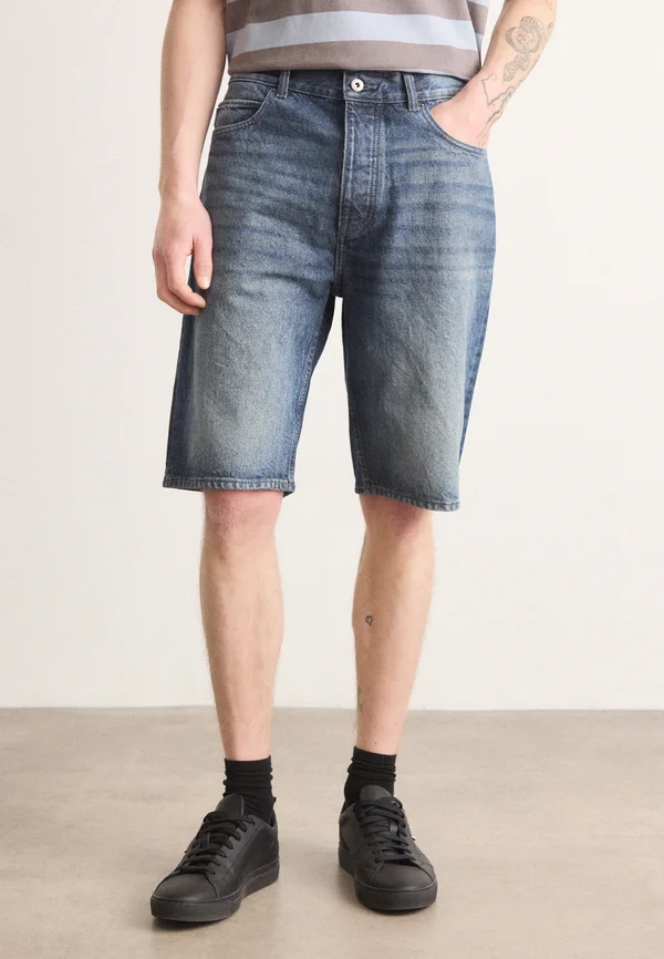 SKATE - Jeans Shorts - navy