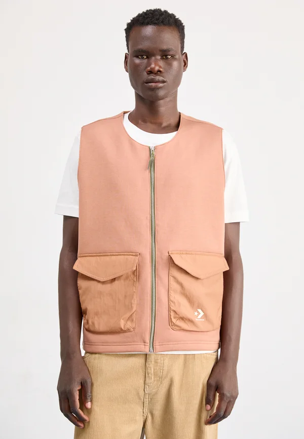 SKATE POCKET VEST - Weste - clay pot