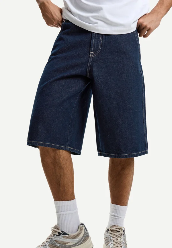 SKATER - Jeans Shorts - royal blue