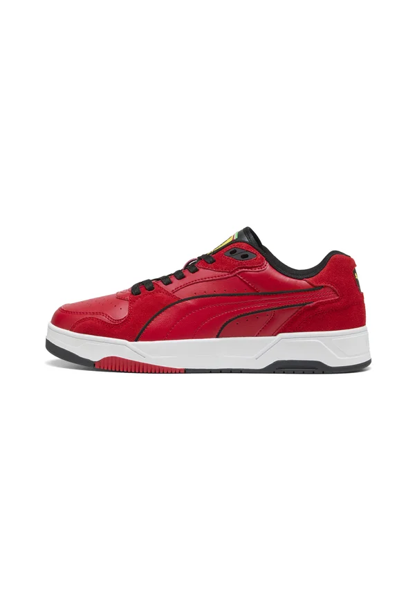 Skateschuh - rosso corsa- black