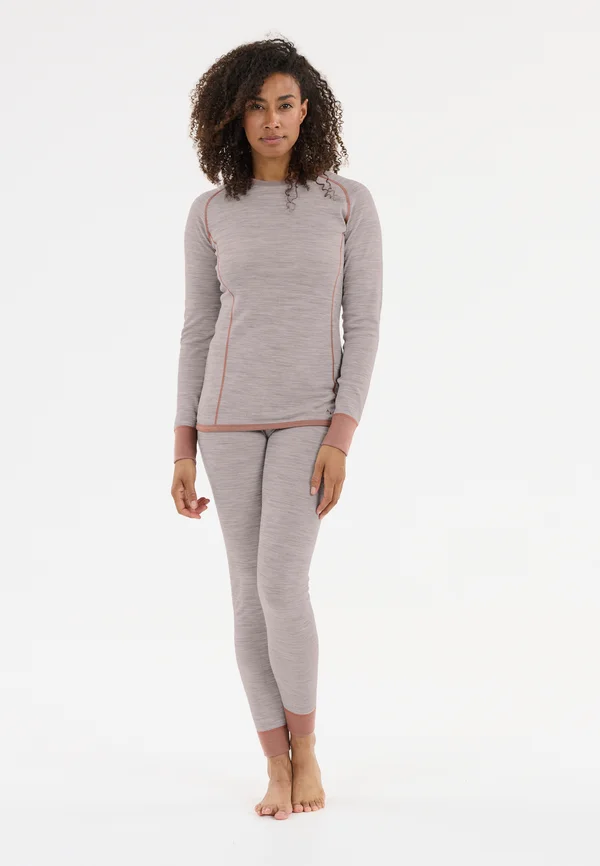 SKI BINNA SET - Unterhemd/-shirt - burlwood