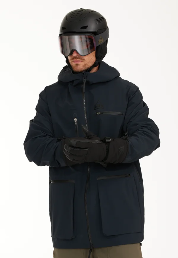 SKI SILVERTON - Snowboardjacke - black
