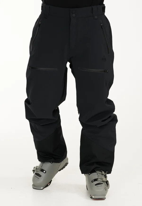 SKI - Stoffhose - black