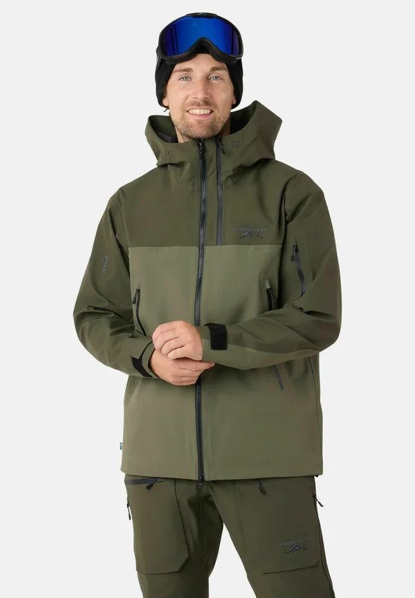Skijacke - dk olive olive