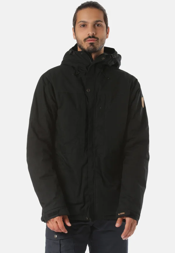 SKOGSÖ PADDED JACKET M - Winterjacke - black