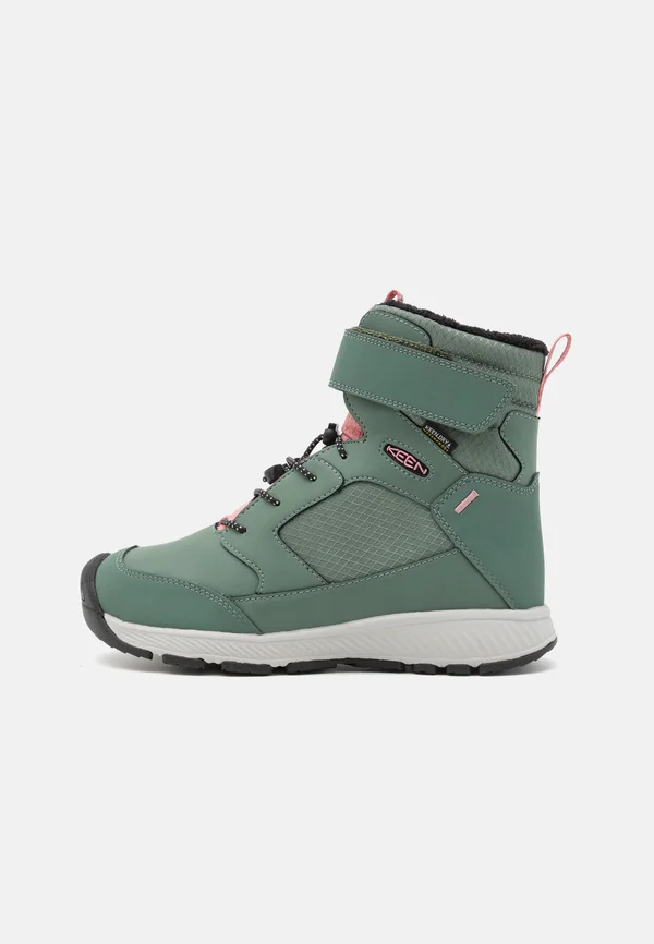 SKUA WP UNISEX - Snowboot/Winterstiefel - dark forest/rose elegance