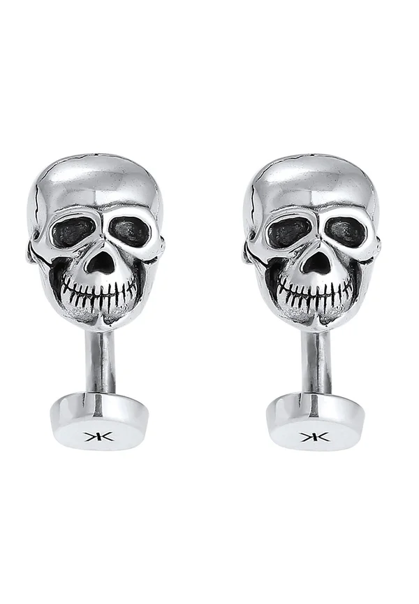 SKULL CUFFLINKS - Manschettenknopf - silber