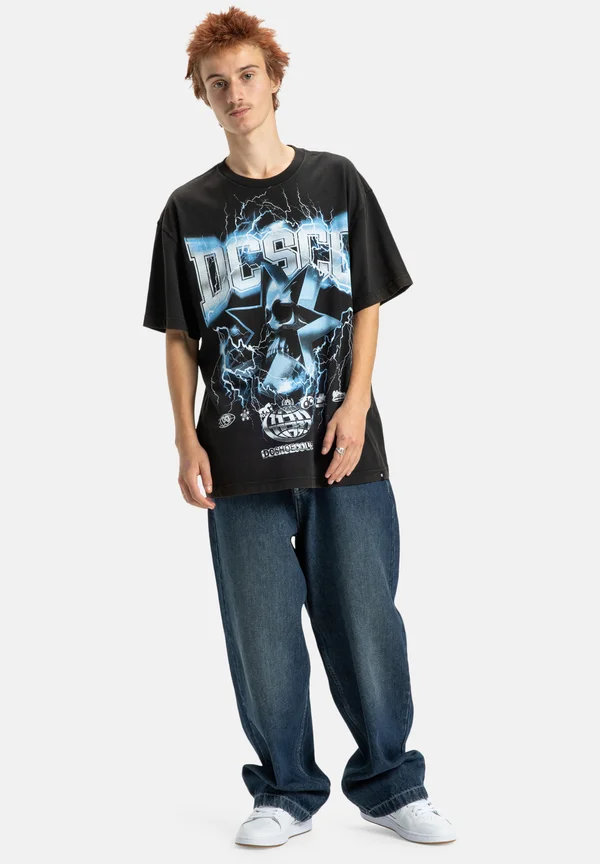 SKULL SHOCK  - T-Shirt print - black