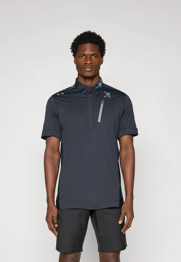 SKULL WATER BALLET - Poloshirt - blackout