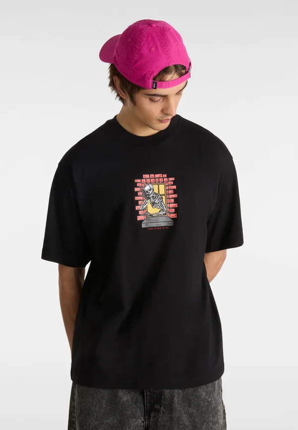 SKULL WINDOW - T-Shirt print - black